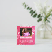ピンクホームカミングクイーンキャンペーンフライヤー エンクロージャーカード (スタンド正面)