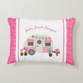 ピンクホームスウィートグランプーアクセント枕 アクセントクッション (裏面)