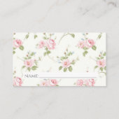 ピンクボウおむつラッフルカード エンクロージャーカード (裏面)