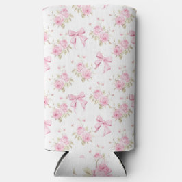 ピンクボウとバラコロッケ スリム缶クーラー