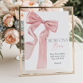 ピンクボウエレガントコケットモマオサバー ポスター