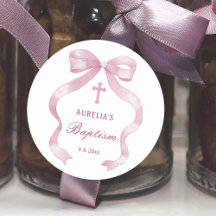 ピンクボウエレガントバプテスマ