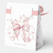 ピンクボウエレガントパールフローラキンセアニェラギフト フェイバーボックス (裏面)