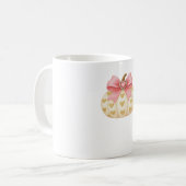 ピンクボウカボチャとゴールデンハート – コケットファル コーヒーマグカップ (正面左)