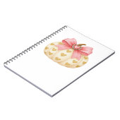 ピンクボウカボチャとゴールデンハート – コケットファル ノートブック (左側)