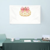 ピンクボウカボチャとゴールデンハート – コケットファル 横断幕 (トレードショー)