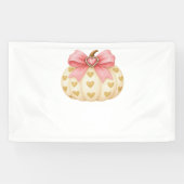 ピンクボウカボチャとゴールデンハート – コケットファル 横断幕 (横)