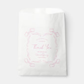 ピンクボウガーリーハンドドロー事業イベントブランド フェイバーバッグ (正面)