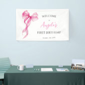 ピンクボウガールズ1stバースデーウェルカム 横断幕 (トレードショー)