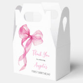 ピンクボウガールズ1st誕生日ありがとう フェイバーボックス (オープン)
