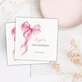 ピンクボウガールズ1st誕生日 スタンダードカクテルナプキン