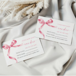 ピンクボウキャンディスシャワーゲームカードの数 プレイスカード