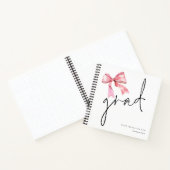 ピンクボウグラードスクリプト大学院ゲストブック ノートブック (内部)