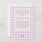 ピンクボウグリーンガーランド裏メッセージ シーズンカード (裏面)