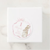 ピンクボウコケットウサギのピーター1歳の誕生日 フェイバータグ (インサイチュ)