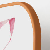 ピンクボウコケットパーソナライズされたピックボールパドル ピックルボールラケット (左詳細)