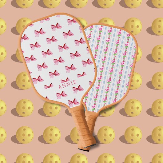 ピンクボウコケットピックボールパドル ピックルボールラケット