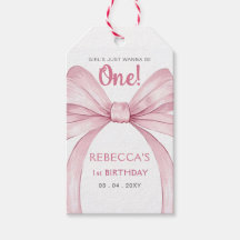 ピンクボウコケットファースト誕生日