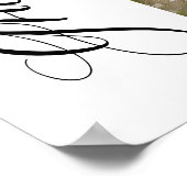 ピンクボウコケット卒業キャップ卒業歓迎 ポスター (角)