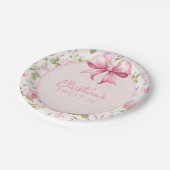 ピンクボウコケット甘い16 ペーパープレート (アングル)