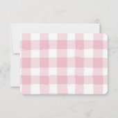 ピンクボウジンガムベビー囲い カード (裏面)