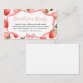 ピンクボウストロベリースイートブズベビー エンクロージャーカード (正面/裏面)