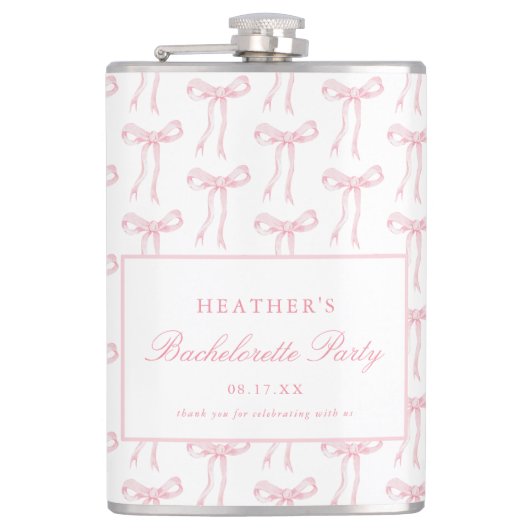 ピンクボウバチェロレッテ フラスク (正面)