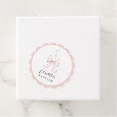 ピンクボウバプテスマメッセージカード フェイバータグ (インサイチュ)