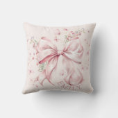 ピンクボウパールコケガーリーット クッション (裏面)