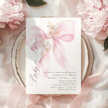 ピンクボウベビーイン開花フローラベビーシャワー