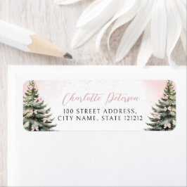 ピンクボウベビーザコールド外差出人住所 ラベル