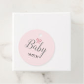 ピンクボウベビースクリプト名前をカスタムする フェイバータグ (インサイチュ)