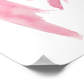 ピンクボウモダンコケット卒業パーティーへようこそ ポスター (角)