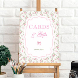 ピンクボウラブシャックヴィンテージカードとギフト ポスター