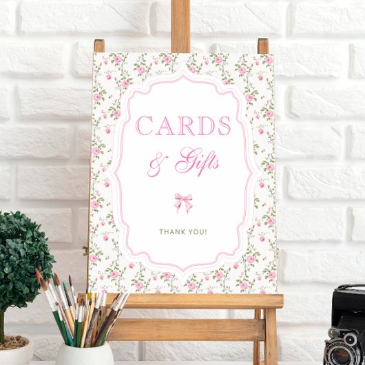 ピンクボウラブシャックヴィンテージカードとギフト ポスター