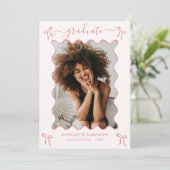 ピンクボウ卒業パーティー発表 招待状 (スタンド正面)