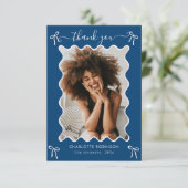 ピンクボウ卒業パーティー サンキューカード (スタンド正面)