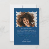 ピンクボウ卒業パーティー サンキューカード (裏面)