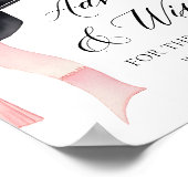 ピンクボウ大学院パーティーアドバイスとウィッシュ ポスター (角)