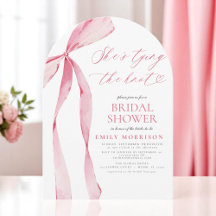 ピンクボウ彼女が結ぶノットブライダルシャワー