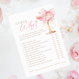 ピンクボウ推測ゲーム