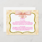 ピンクボウ方向カード エンクロージャーカード (正面/裏面)