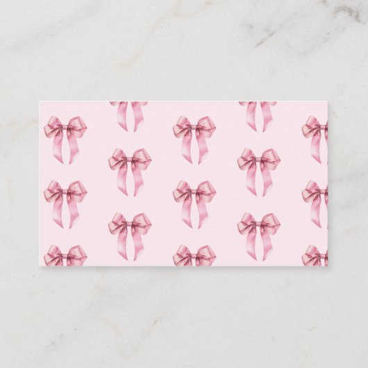 ピンクボウ日付の夜アイディア。日付jarブライダルゲーム エンクロージャーカード (裏面)