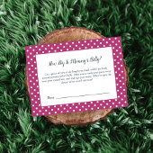 ピンクボウ母の腹のサイズのシャワーゲーム エンクロージャーカード