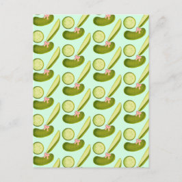 ピンクボウ漬物 ポストカード