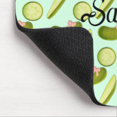 ピンクボウ漬物 マウスパッド (コーナー)