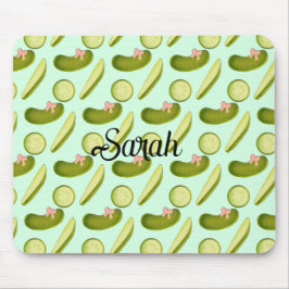 ピンクボウ漬物 マウスパッド