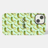 ピンクボウ漬物 iPhoneケース (裏面横)