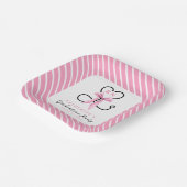 ピンクボウ登録ナース卒業 ペーパープレート (傾斜あり)