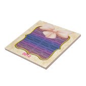 ピンクボウ結婚のタイル タイル (側面)